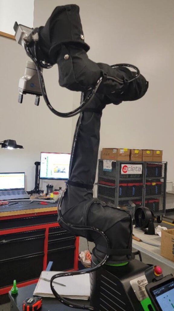 Fanuc CRX with Robosuit