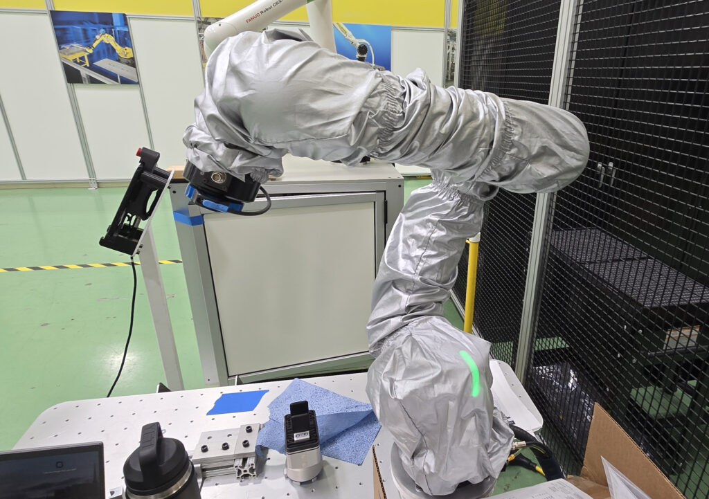 Fanuc CRX with Robosuit