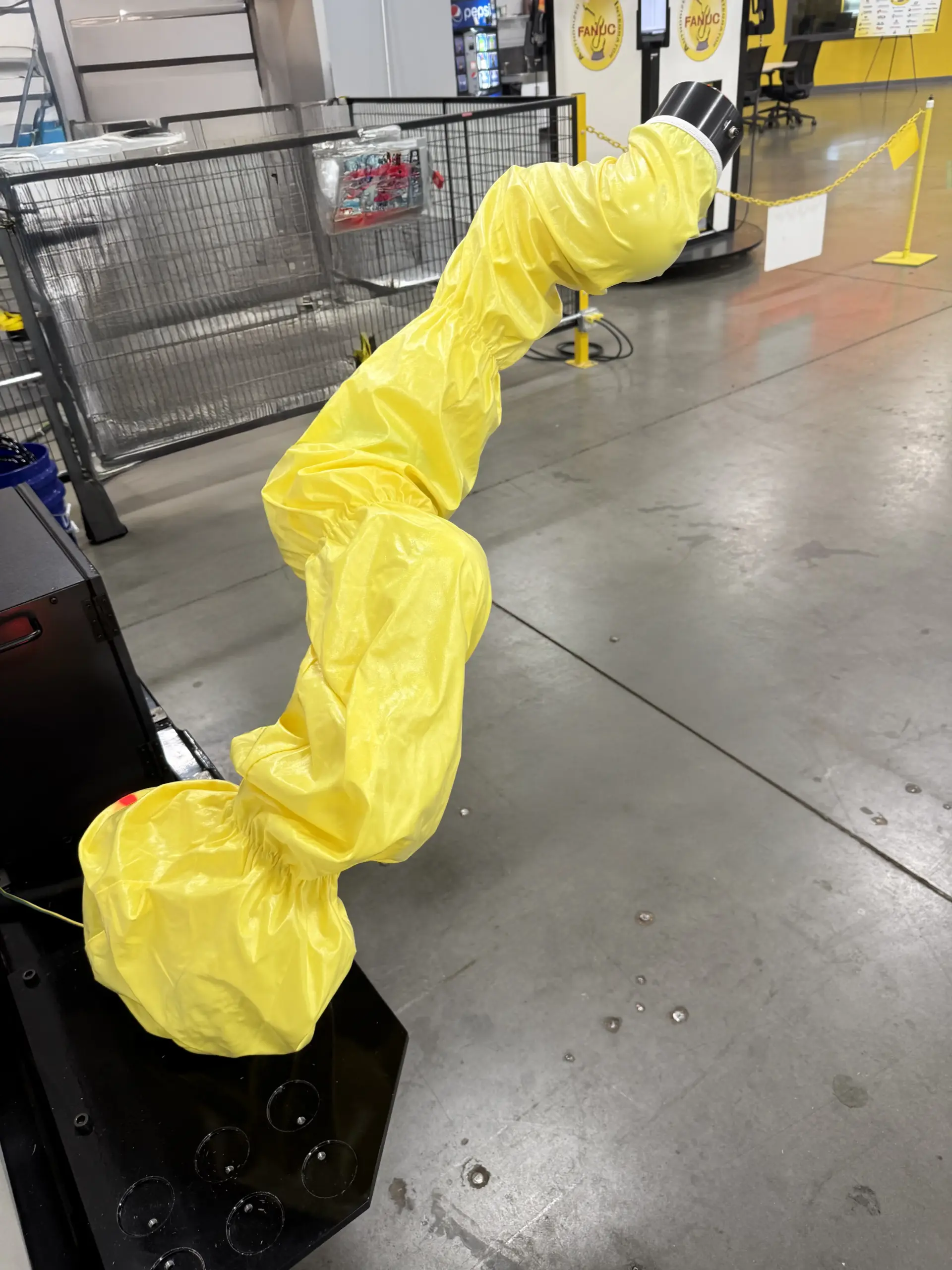 Fluid Resistant Disposable on CRX-5iA